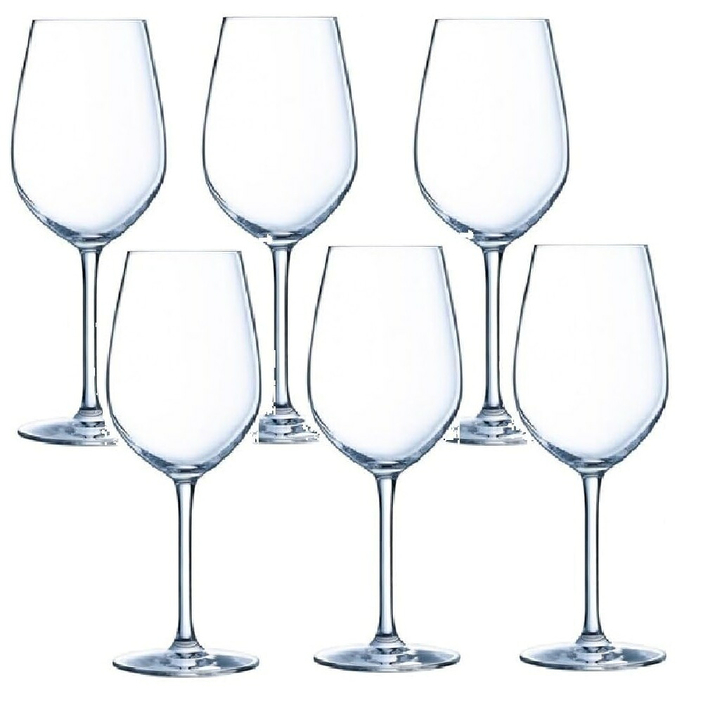 【6客組】Arc International(シェフ&ソムリエ)ChefandSommelier シークエンス ワイン53(550ml) ワイングラス｜虹八-Kohya-