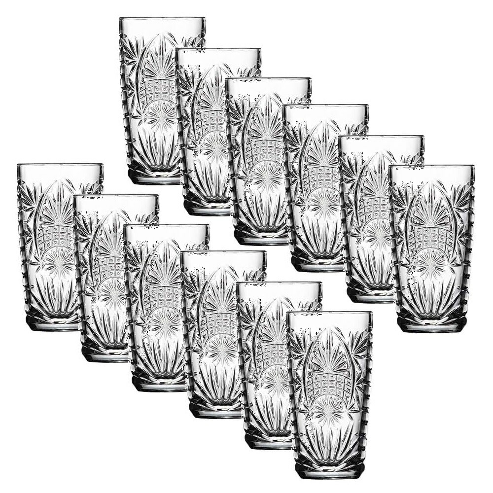 【12客組】Libbey(リビー) スターラ ビバレッジ(270ml) タンブラーグラス
