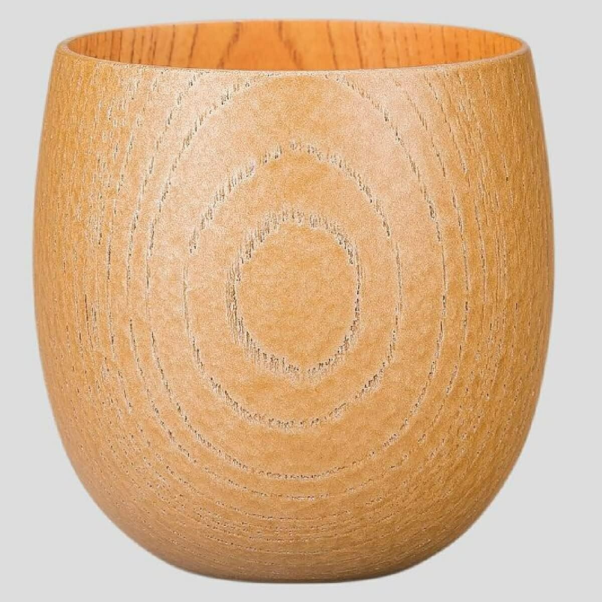 山中漆器 欅　たまゆらカップ　シャンパンゴールドナチュラル画像