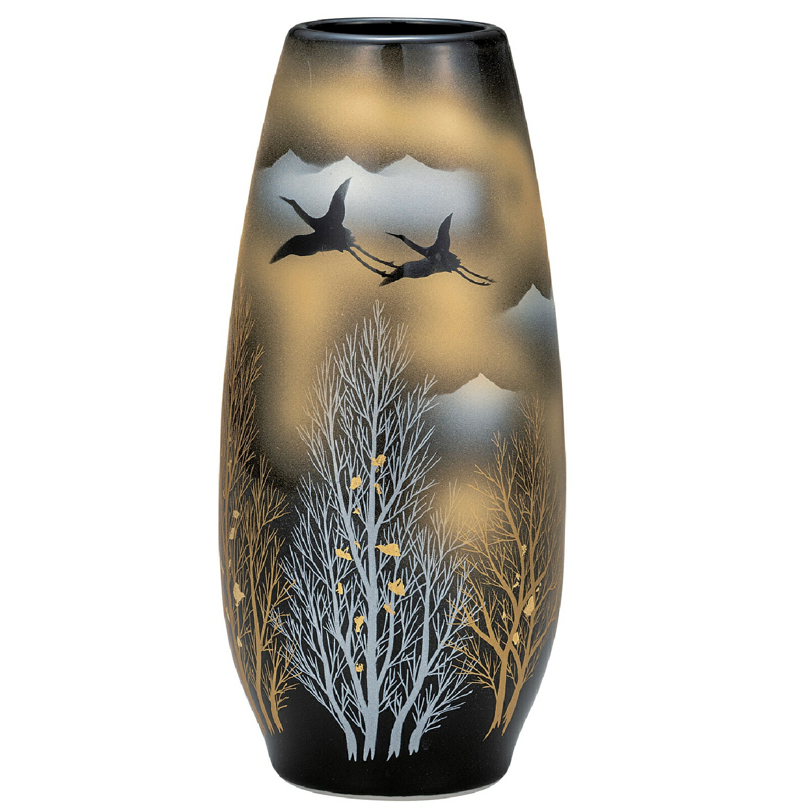 楽天市場】山本長左【宮内庁御用達】九谷焼8号八角花瓶 青華吉祥文