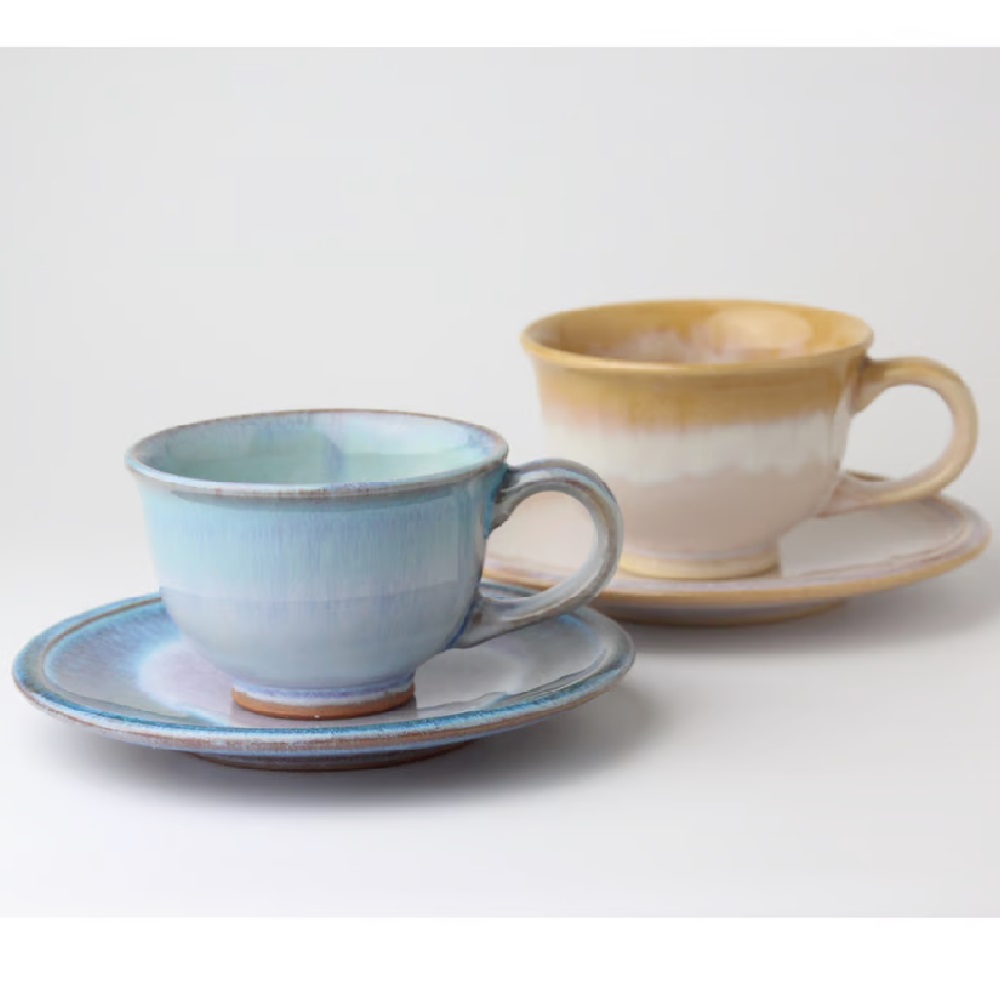 萩焼 tella（中心柱）コーヒー有りの実 OR/BG