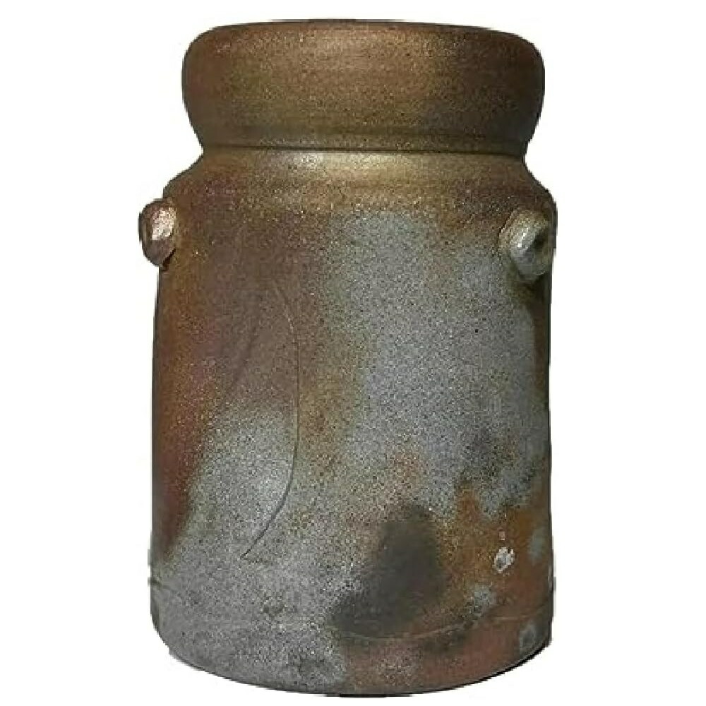 備前焼 木村陶峰 花入 花器 共箱付き 昭和レトロ 骨董品 楽天市場】【現品限り】 備前焼 耳付 花入 木村陶峰作 桐箱入り