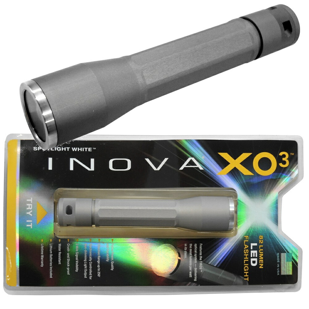 INOVA イノバライト  XO3-WT イノバ X03 チタン薄墨色