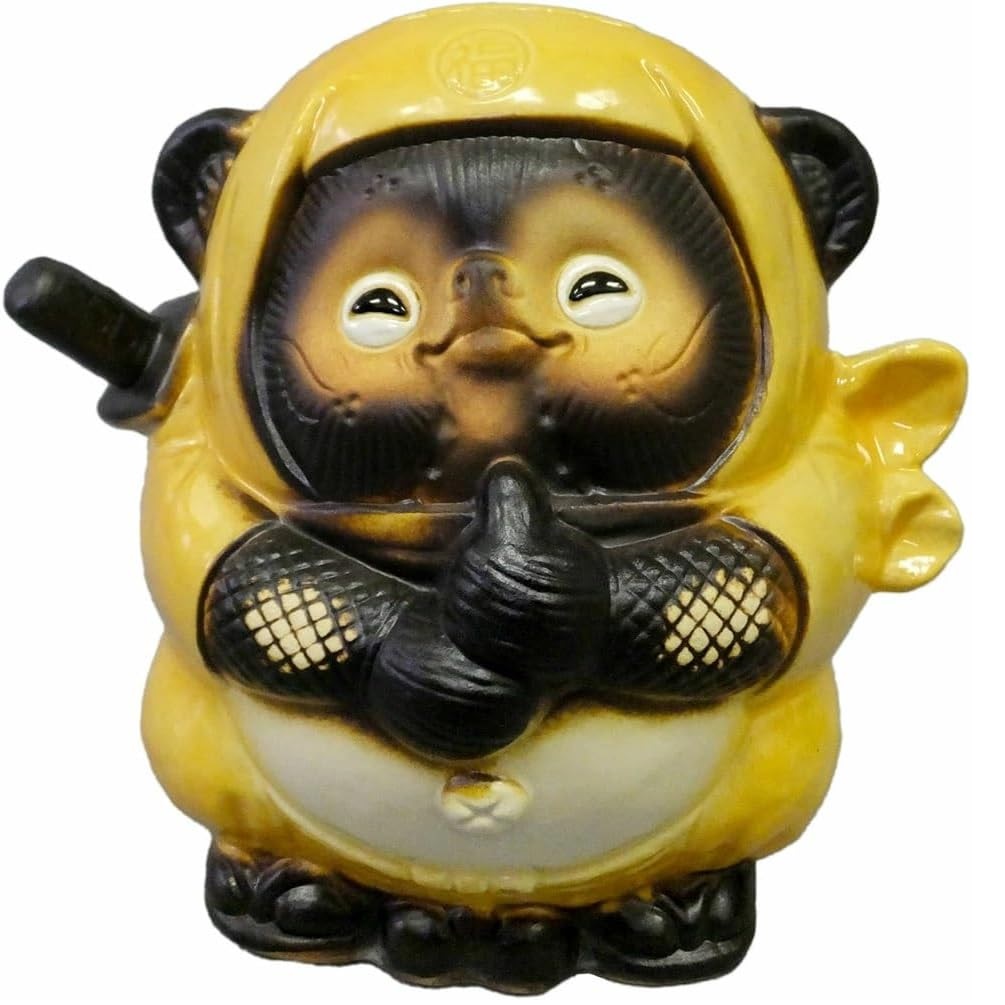 楽天市場】貯金箱 信楽焼 たぬき 人気 おすすめ おしゃれ 狸 置物