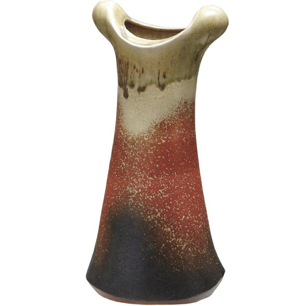 楽天市場】信楽焼 花入今井紫峯 作品20木箱 : せともの屋みさ伝