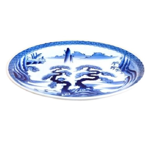 有田焼 風景 １０寸平皿 皿・プレート-食器-キッチン用品・食器・調理器具