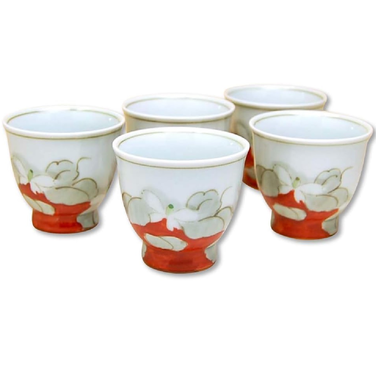 有田焼 花ごころ（５客）煎茶揃