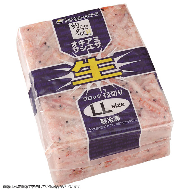 【楽天市場】【冷凍品】オキアミサシエサブロック1kg LL 釣り餌 ツケエサ 船釣り 磯釣り【決済方法：クレジットカード/ApplePayのみ ... - 4519346001368