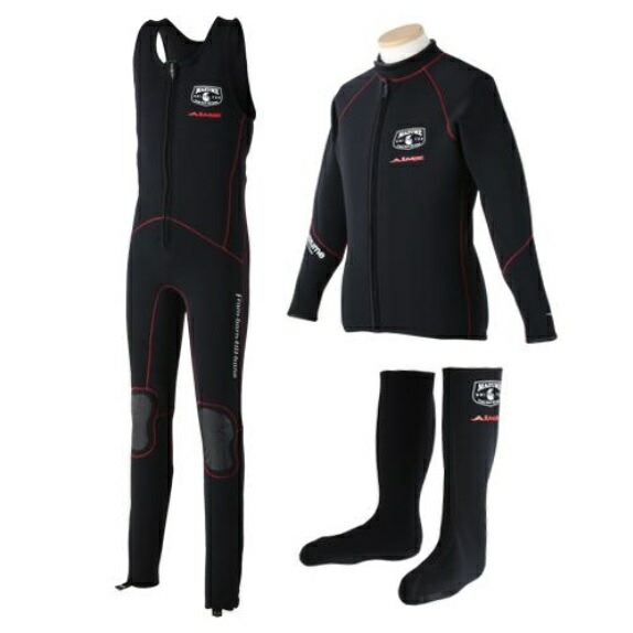 Rearth/リアス】FWS-3500 SW ウエットスーツ3 BLK 釣り用 ウェットスーツ