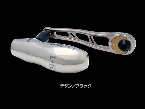 メガテック(LIVRE) BJT-91SDR-TIB BJ 92-100T シマノ&ダイワ右巻キ (チタンP+ブラックG)