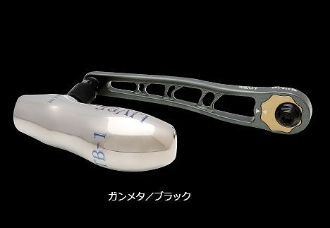 メガテック(LIVRE) BJT-112SDR-GMB BJ 112-120T シマノ\u0026ダイワ右巻キ (ガンメタP+ブラックG)