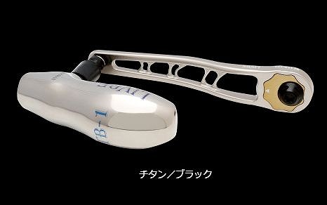 メガテック(LIVRE) BJT-112SDL-TIB BJ 112-120T シマノ\u0026ダイワ左巻キ (チタンP+ブラックG)