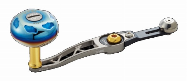 メガテック リブレ LIVRE SB 70-75 (エスビー) シマノ右 (チタンP+ゴールドG) 製品番号 SBA-77SR-TIG