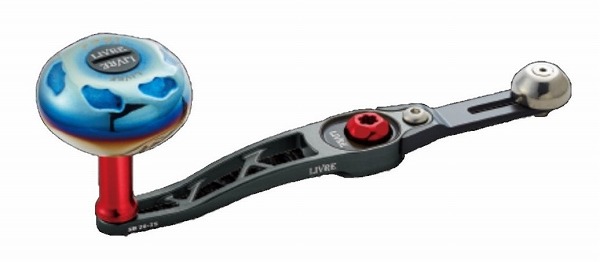 メガテック リブレ LIVRE SB 70-75 (エスビー) ダイワ左 (ガンメタP+レッドG) 製品番号 SBA-77DL-GMR