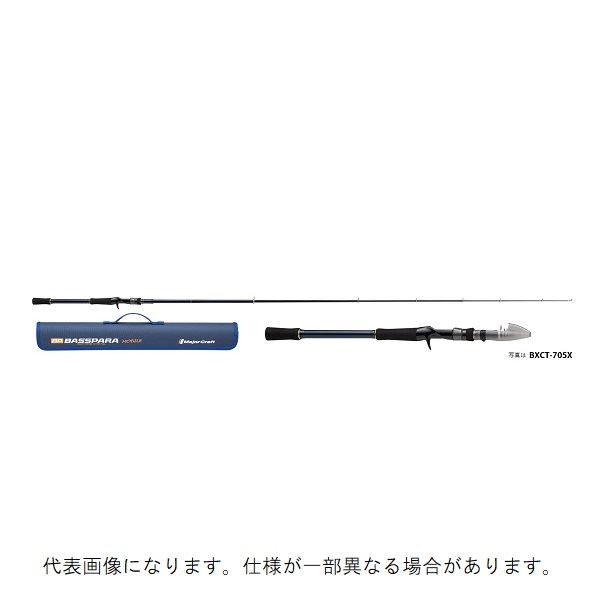 大リーグ手工芸品 バスパラ BXCT-665MH 6.6フィート ロッド・竿-フィッシング