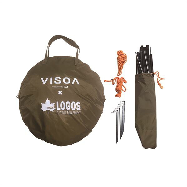 槌屋ヤック　U-V1 VISOA×LOGOS カージョイントタープ