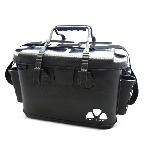 SOLTOOL タックルバッグ ギアバック ハンドル×ショルダータイプ 40cm ブラック CK-7237 釣り 小物 釣り 高性能