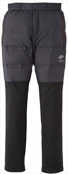 鷹 無償性カイリ 防寒着衣アウター Y2110 Fouron ボディグリッドダウンパンツ 涅色 M Kuechen Ly