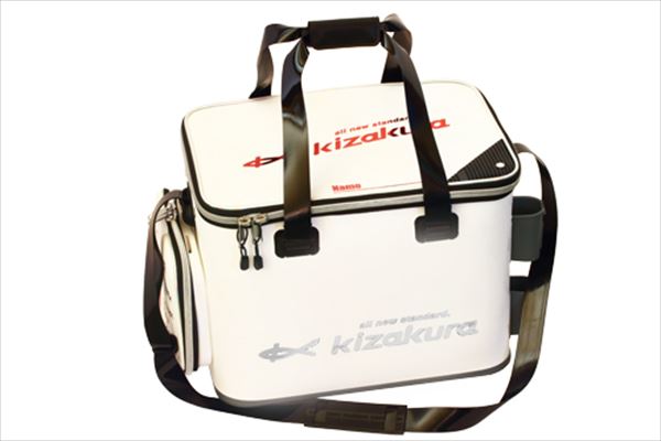 キザクラ タックルバッグ Kzライブキーパー IIホワイト 45cm