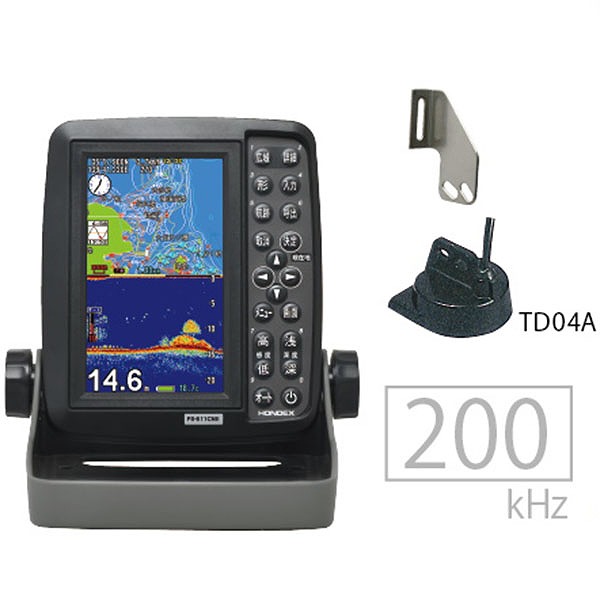 ホンデックス 魚探 PS-611CN2 5型ワイド液晶ポータブルプロッター魚探|釣具のキャスティング 店
