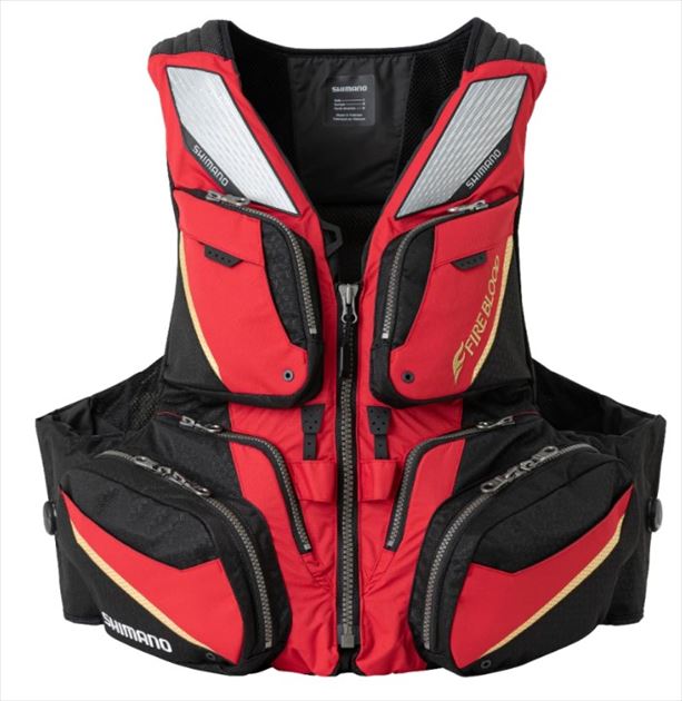 シマノ　ネクサス フローティングベスト VF-120W レッド 2XL 楽天市場】シマノ(SHIMANO) ネクサス フローティングベスト VF-120W