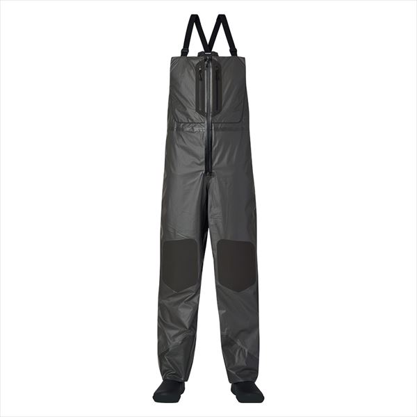 ダイワ レインウェア DR-2325P スプレーコートレインビブパンツ グレー XL