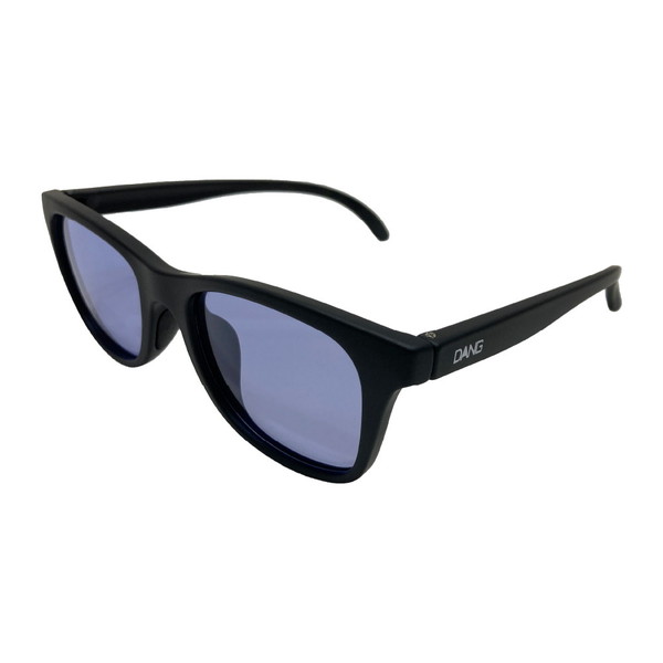 DANG SHADES ダンシェイディーズ 偏光グラス フロアティ W ブラック マット×パープル 偏光グラス