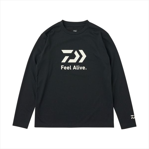 ダイワ ウェア DE-8025 クリーンオーシャンロングスリーブシャツ ブラック XL