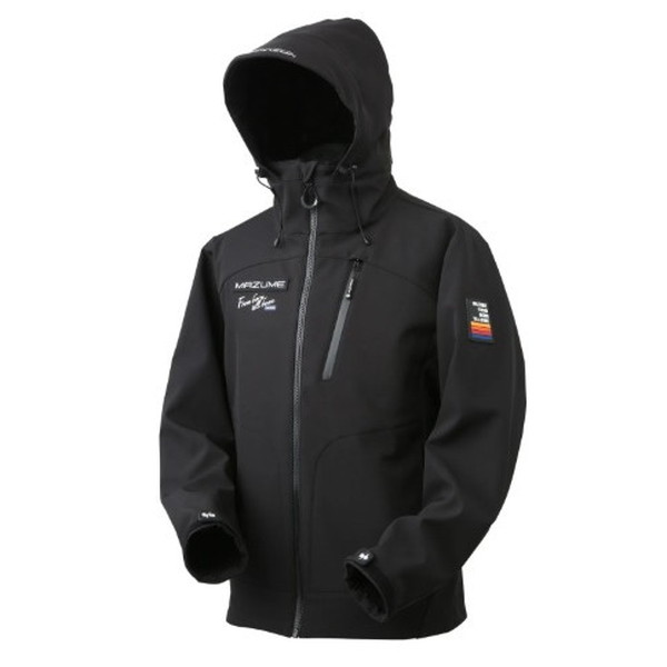 【特価】オレンジブルー 防寒服アウター MZFW-873 mazume ウインドカットジャケット ブラック L