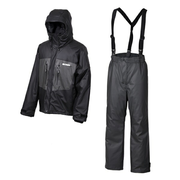 双進 防寒服アウター 7782 RBB フィッシャーマンウィンタースーツ 2 ブラック M