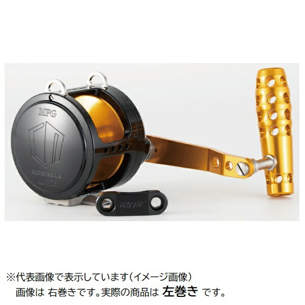 【百貨店大売り出し継続期間制限事項尖んがり10倍+お得なクーポン券】アリゲーター 両軸木管 揉みあい20GT BG-L alphatackle LTD BLACK GOLD(左)