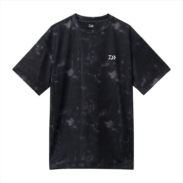 ダイワ ウェア DE-8726 ドライメッシュハーフスリーブシャツ ブラックヘイズカモ 2XL