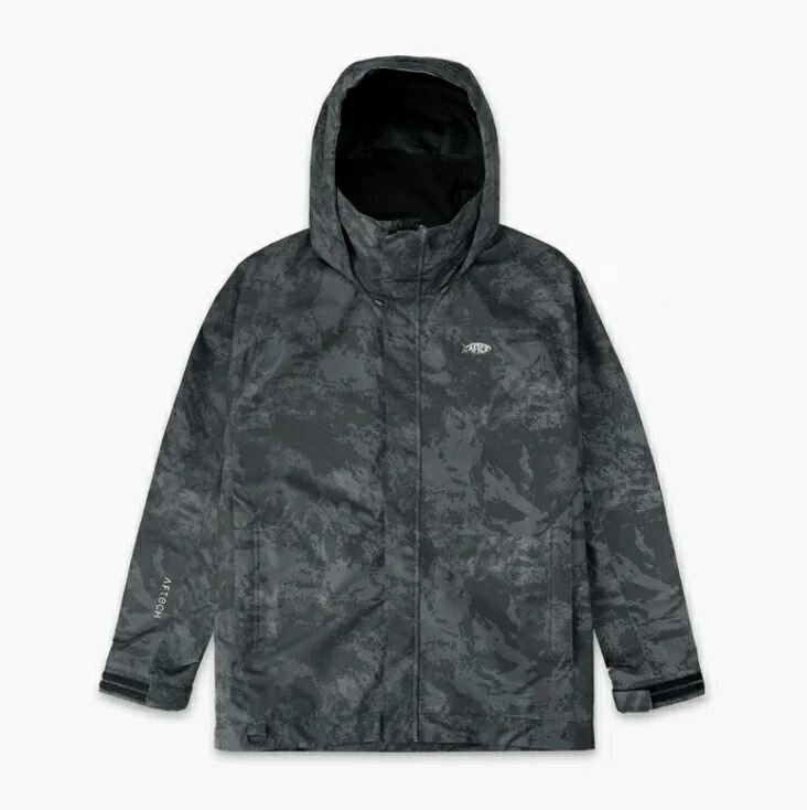 AFTCO(アフコ) レインウェア 上衣 MJ61 Black Storm Camo S フィッシング-ウェア・アクセサリー-スポーツ・アウトドア