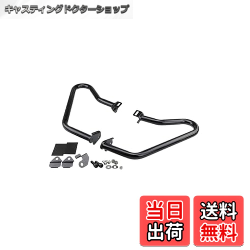 【送料無料】キジマ(Kijima) レブル250/CL250('17-'24) エンジンガード スチール製 ブラック 405-238 HONDA REBEL