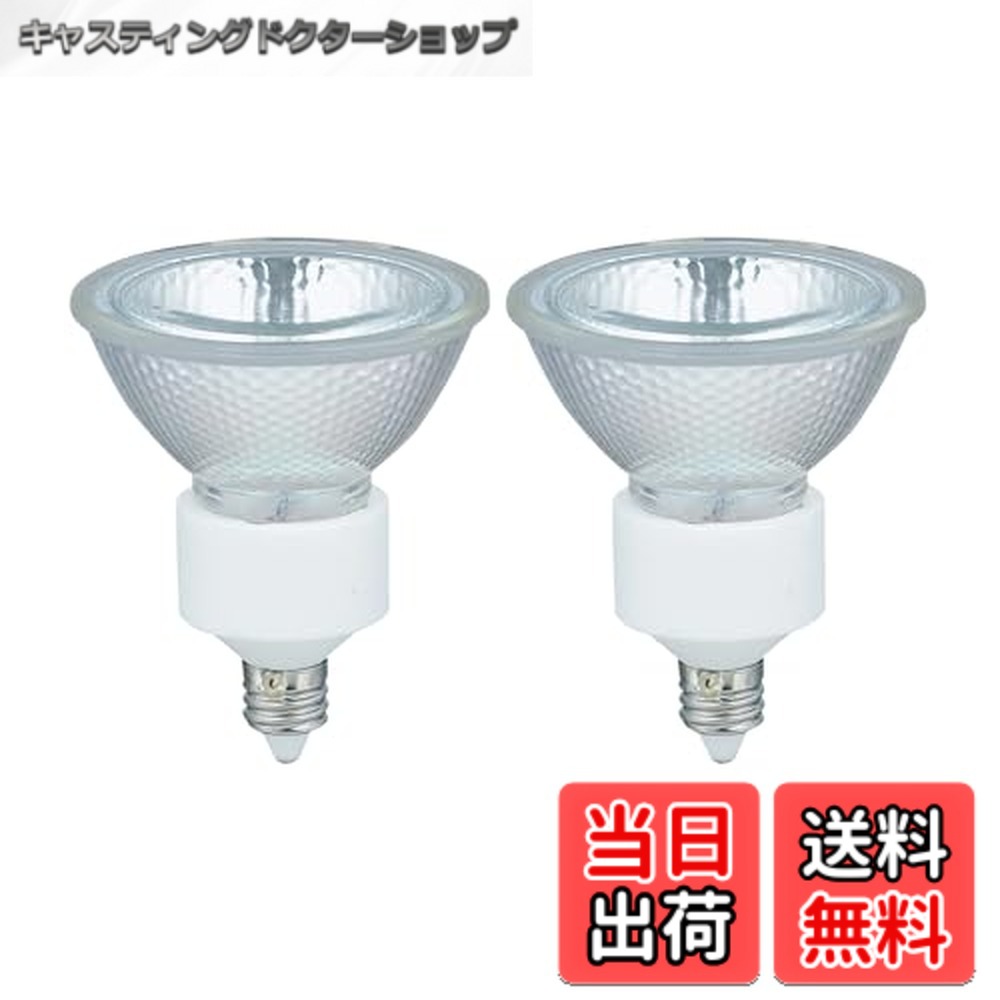 【貨物輸送無料】エルパ (ELPA) JDR110Ｖ65WLW/K-2P 白熱電球 ハロゲン白熱電球 点火装置 E11 110V 65W 広角35° 1100ルーメン G-169NH-2P