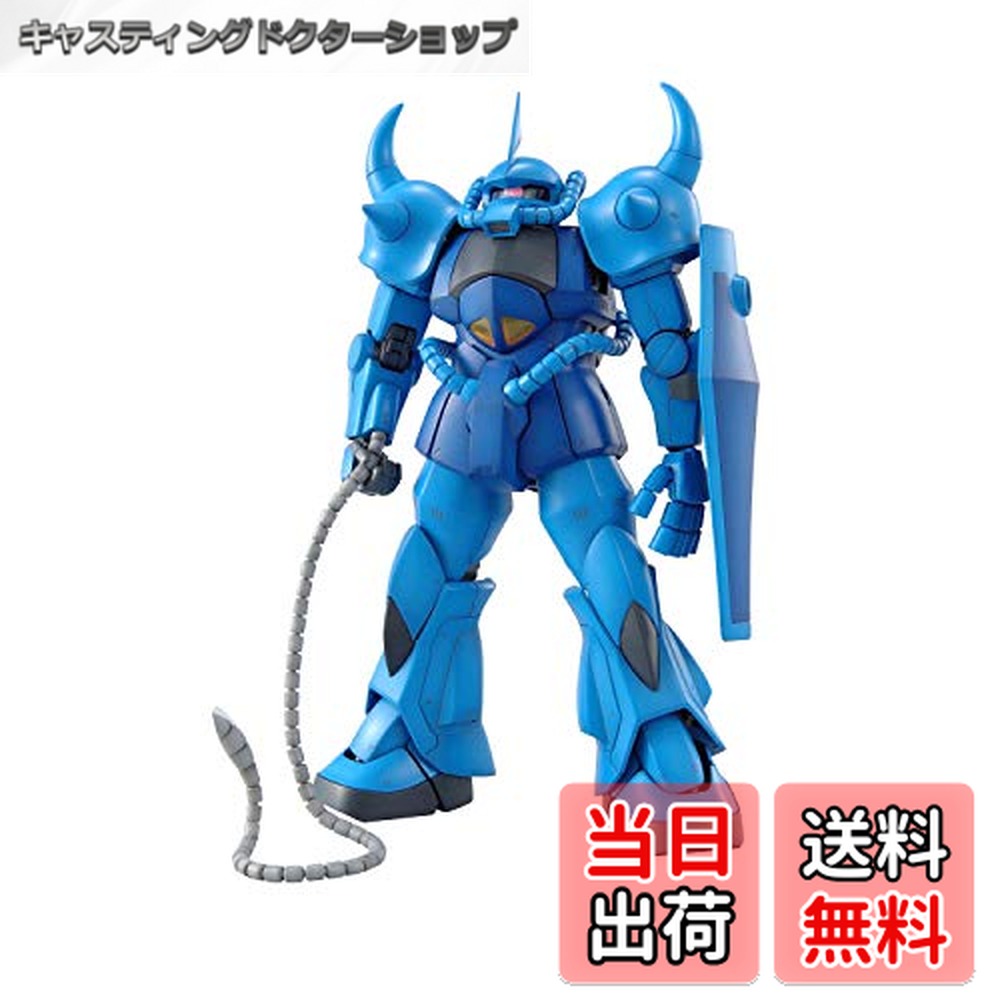 【送料無料】BANDAI SPIRITS(バンダイ スピリッツ) MG 機動戦士ガンダム MS-07Bグフ Ver.2.0 1/100スケール 色分け済みプラモデル画像