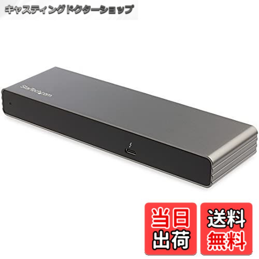 【貨物輸送無料】StarTech.com Thunderbolt 3 ドック/サンダーボルト3縛ステイション/デュアル管する相応う(DisplayPort/HDMI/VGA)/85W USB PD/2x USB-A/ギガビット有線ローカルエリアネットワーク/Windows \u0026 Mac相応う 結核症3DK2DHV