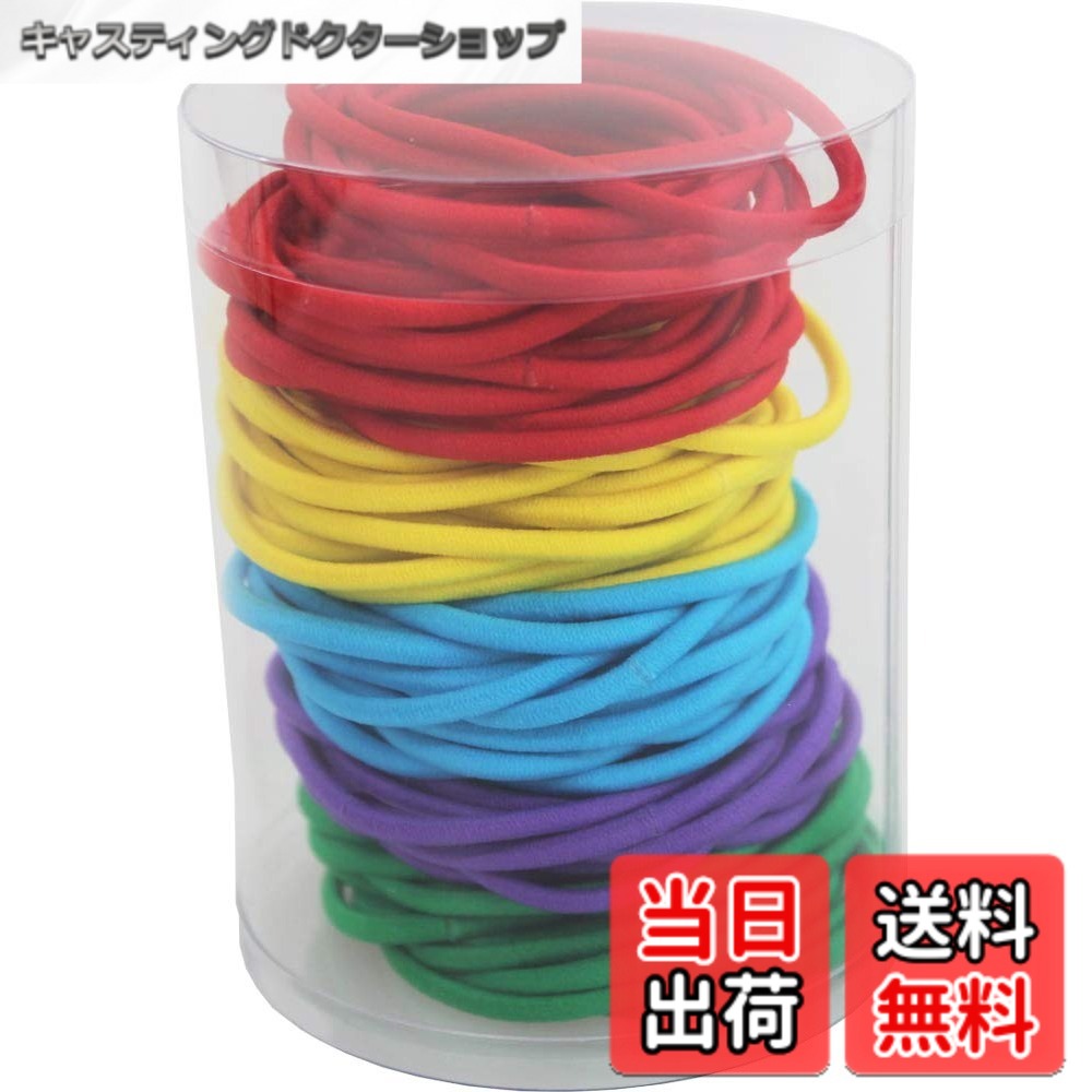 【貨物輸送無料】イノウエ(Inoue) ホンブルグ帽色合い 天然ゴム輪っか M ビビットカラー アソート 各色20本・足し加える100本入り口・入口 6-00000115 大いさ：100本
