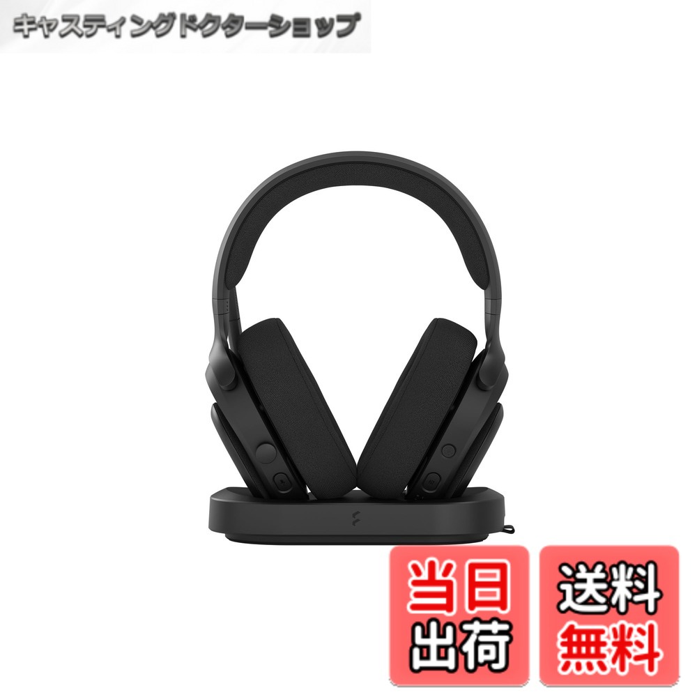 【送料無料】Fractal Design Scape Dark 超低遅延仕様 無線 ゲーミングヘッドセット ブラック FD-HS-SCA1-01 SP1159