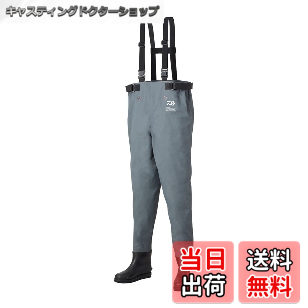【貨物輸送無料】ダイワ(DAIWA) ウェーダー PW-1207R 色：薄墨色、大きさ：S