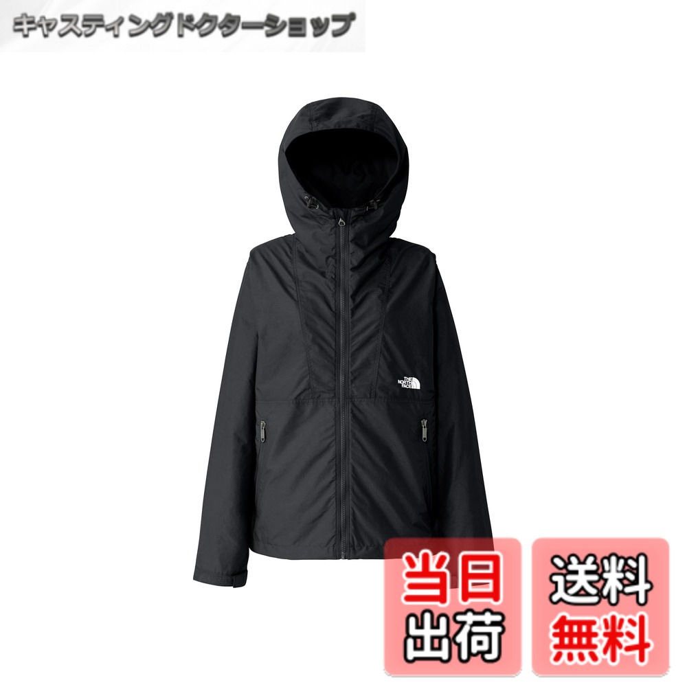 【貨物輸送無料】THE NORTH FACE(ザ・ノース・フェイス) ジャケットコンパクトジャケット レディース NPW72530レディース 色：黒いこと、大いさ：L
