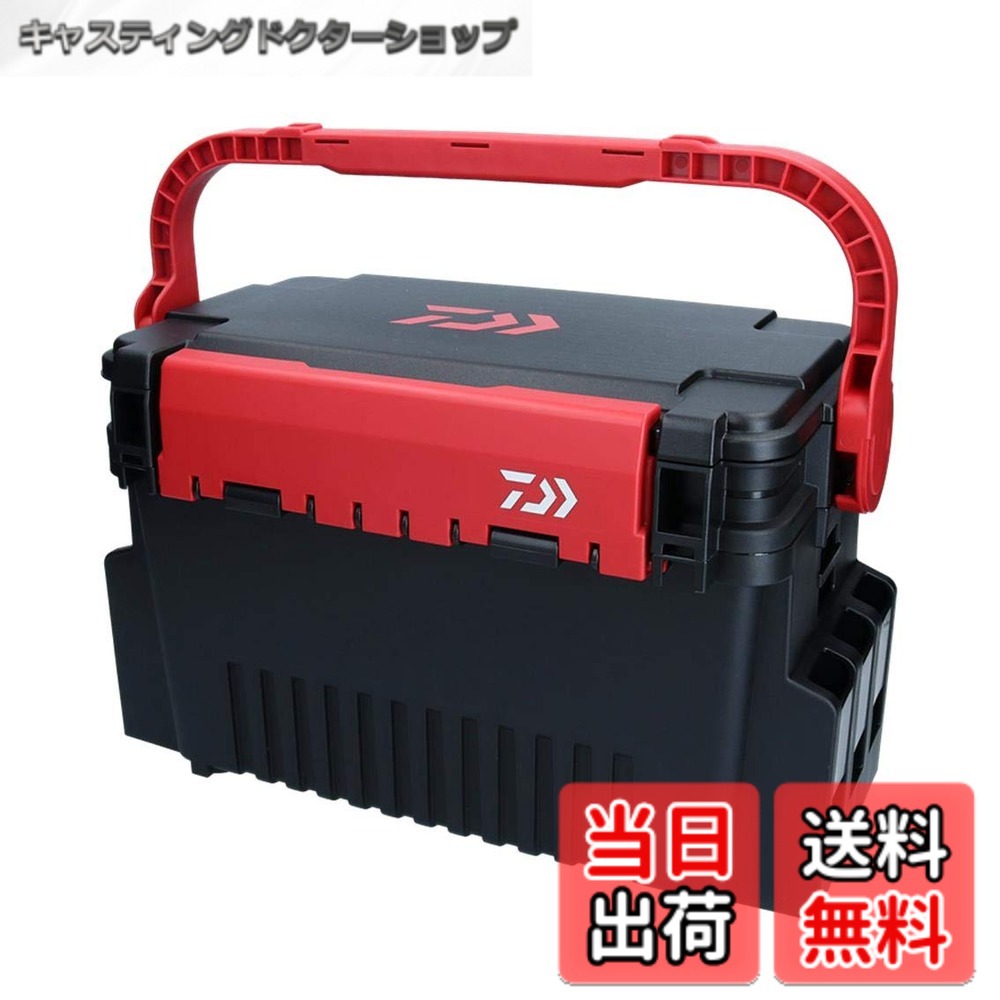 【送料無料】ダイワ(DAIWA) タックルボックス TB3000/4000/5000/7000/9000 ブラック/レッド ブラック/グリーン 各種 色：ブラック/レッド