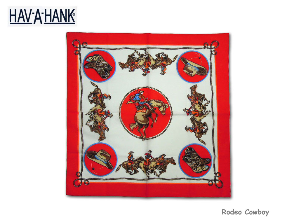 HAV A HANK ハバハンク Rodeo 超特価sale開催 Red Bandana Cowboy 【SALE／55%OFF】 ロデオカウボーイ