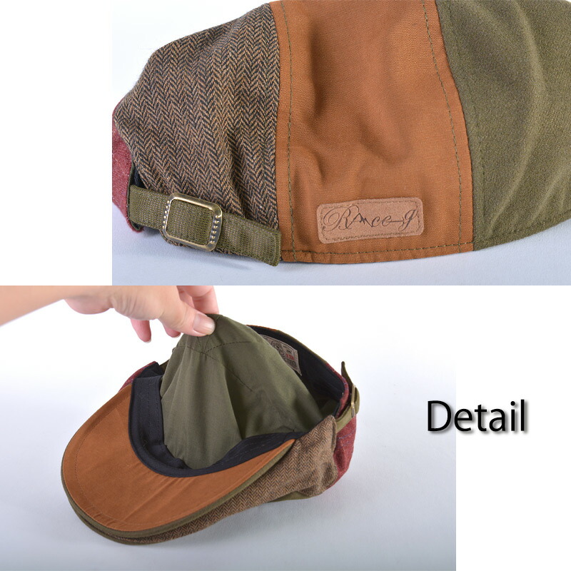 21年秋冬新作 オールド パッチワーク デザイン ハンチング メンズ レディース 秋 冬 秋冬 秋用 冬用 モナコハンチング ハンチング帽 ハンチング帽子 ハンチングキャップ おしゃれ 男性 シニア 高齢者 お父さん 父 パパ おじいちゃん プレゼント ゴルフ かっこいい