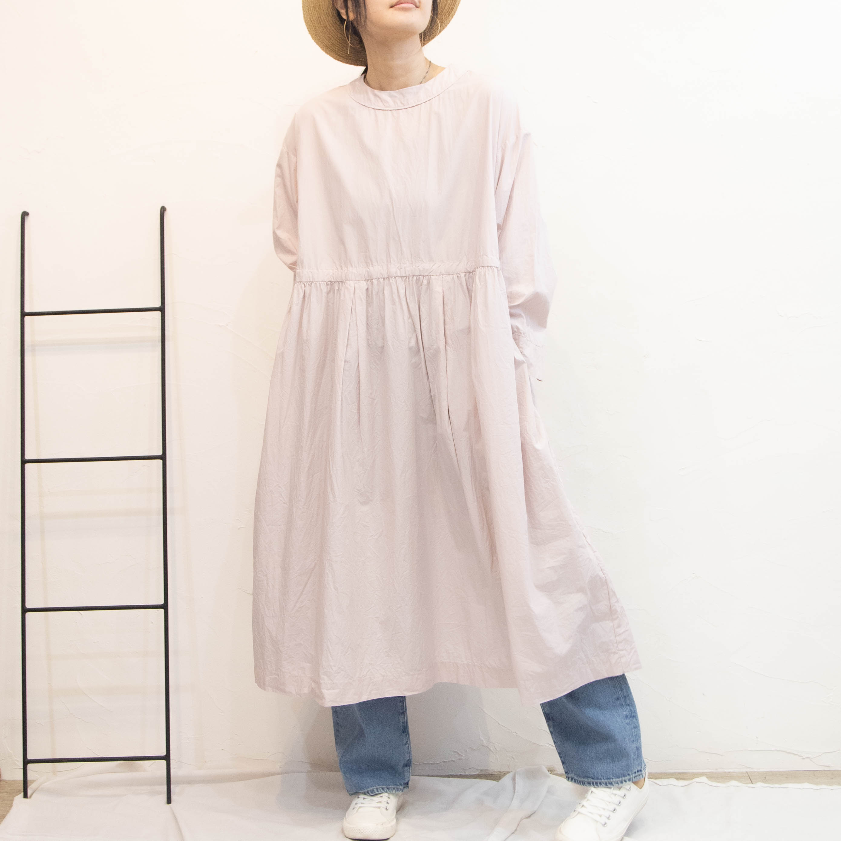 Gauze#（ガーゼ）　NOUVEAU STRING ONEPIECE　オールシーズン 綿素材 フリーサイズ