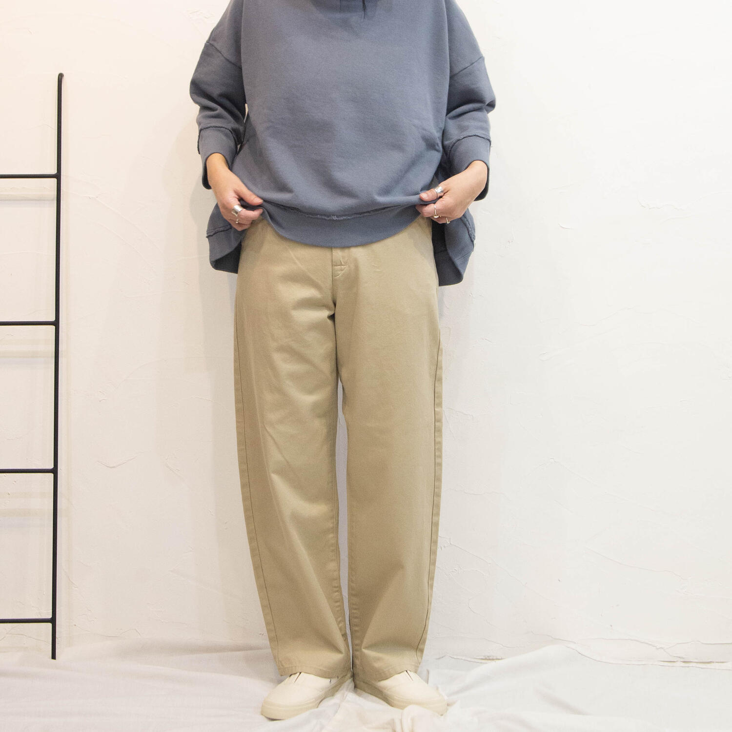 JOHNBULL（ジョンブル） サイドカーブチノパンツ オール時節