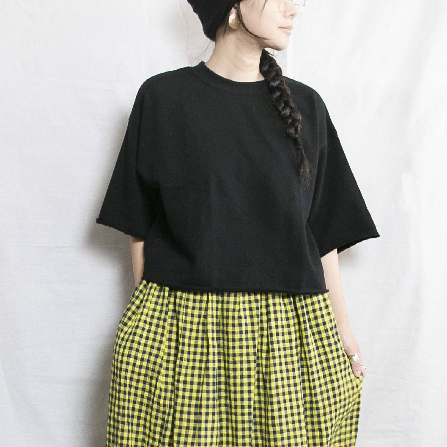 soi-e (ソワ) 40/20コーマミニ裏毛ボックスTシャツ レディース 綿100%|casual collection minami