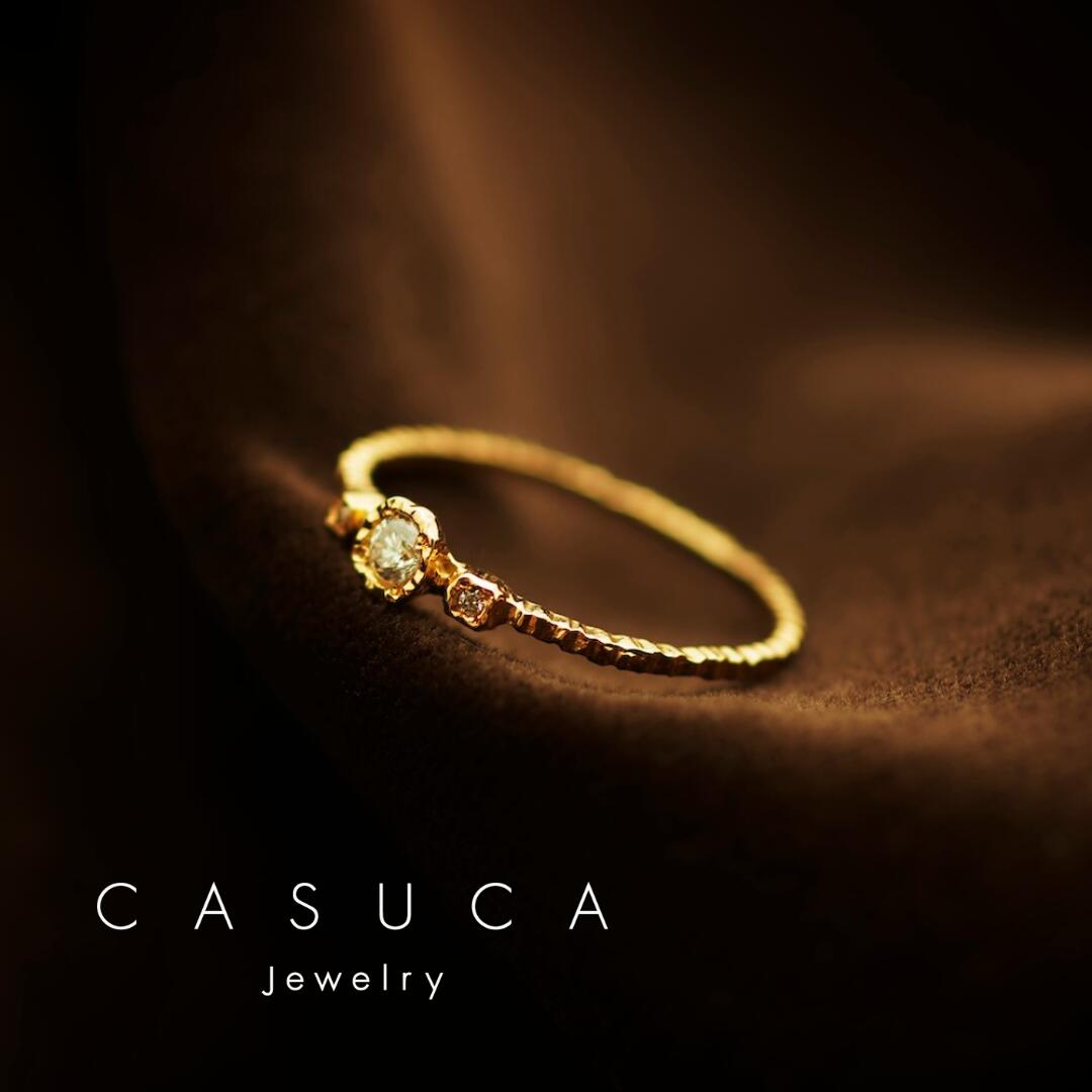 【楽天市場】【 maturica リング 】K18 18金 イエローゴールド ホワイトゴールド CASUCA カスカ マツリカ 指輪 女性