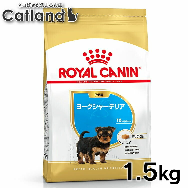 ロイヤルカナン 犬 BHN ヨークシャーテリア 子犬用 1.5kg 生後10ヵ月齢まで パピー 仔犬 犬 フード ドッグフード ドライ プレミアムフード royal canin [3182550743471]【rcdb23】｜キャットランド