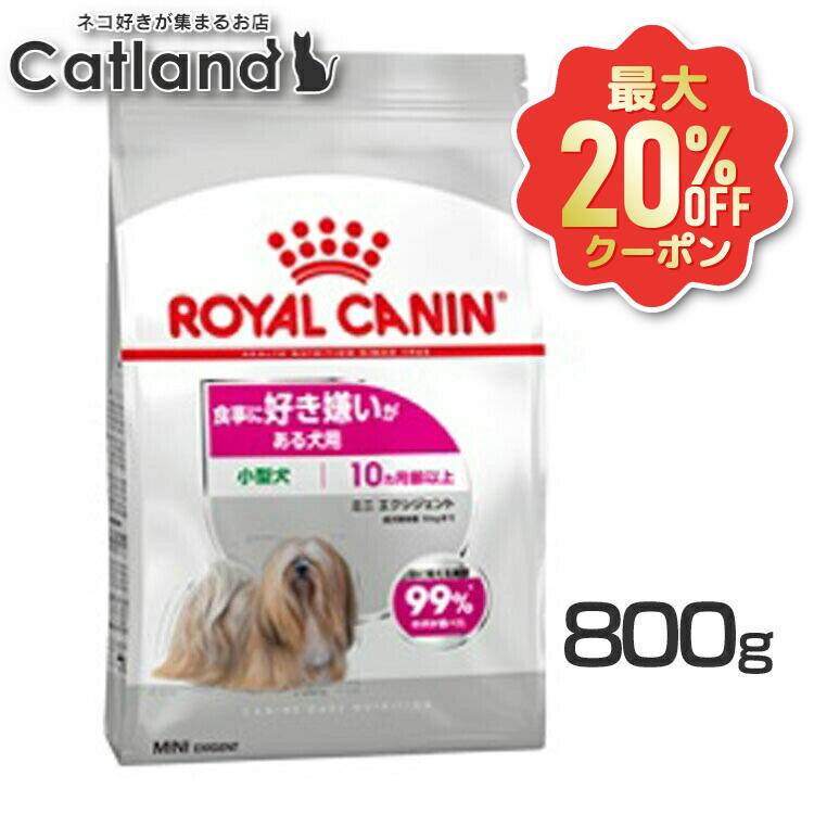 【最大限度20%OFFクーポン券★6/3-7】ロイヤル聖地 ミニ エクシジェント 800g  定まり品 ドッグフード 素っ気ない 成犬～老いらく犬 小型犬 好き嫌い こだわり 2層 難食 割り増し金ボンネット ロイカナ ROYALCANIN [3182550901796]【rcdb64】